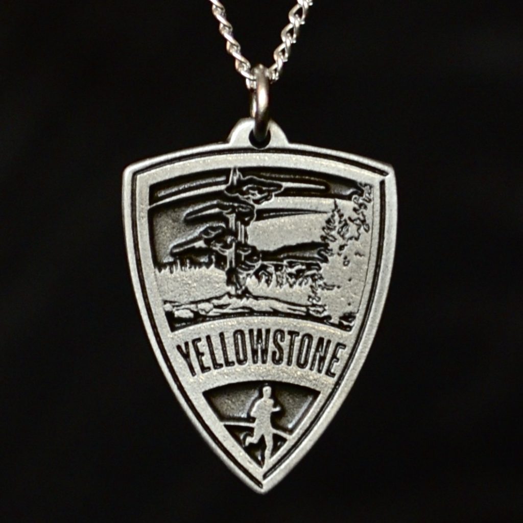 Yellowstone Half Marathon Charm Glisten Jewelry Inspirational